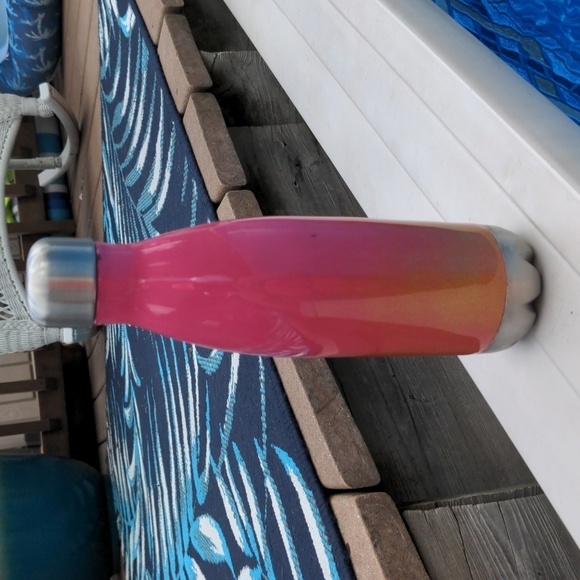 EPOXY Tropical Beach WATER BOTTLE 🏝 Handmade Epoxy Resin MY happy PLACE - Picture 7 of 11